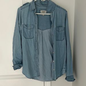 Express Denim button up shirt